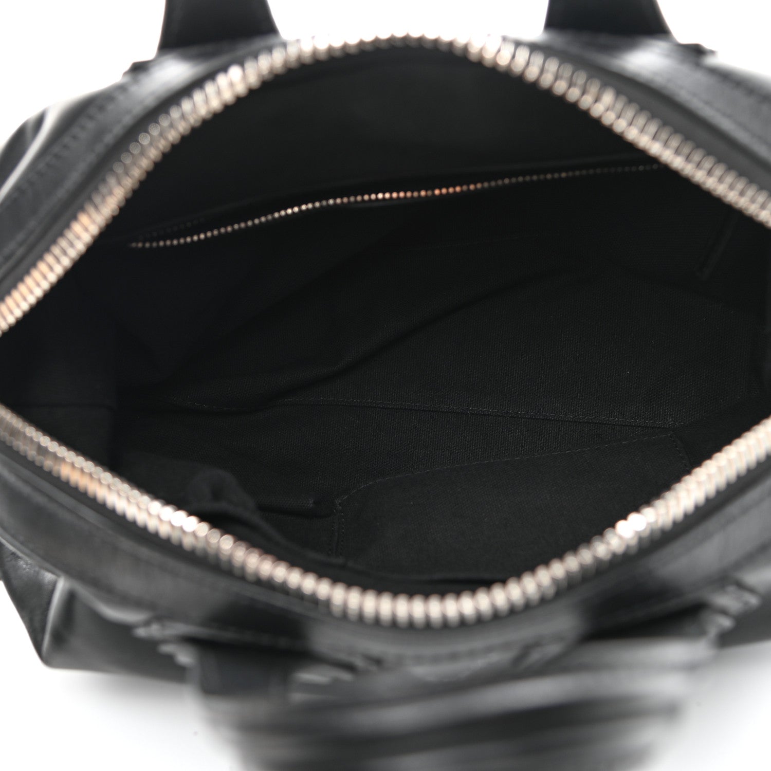 Givenchy Waxed Calfskin Small Nightingale Logo Strap Black 5 of 10