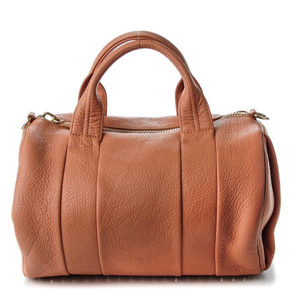 Alexander Wang Pebbled Lambskin Rocco Tan Pale Gold Hardware 1 of 8
