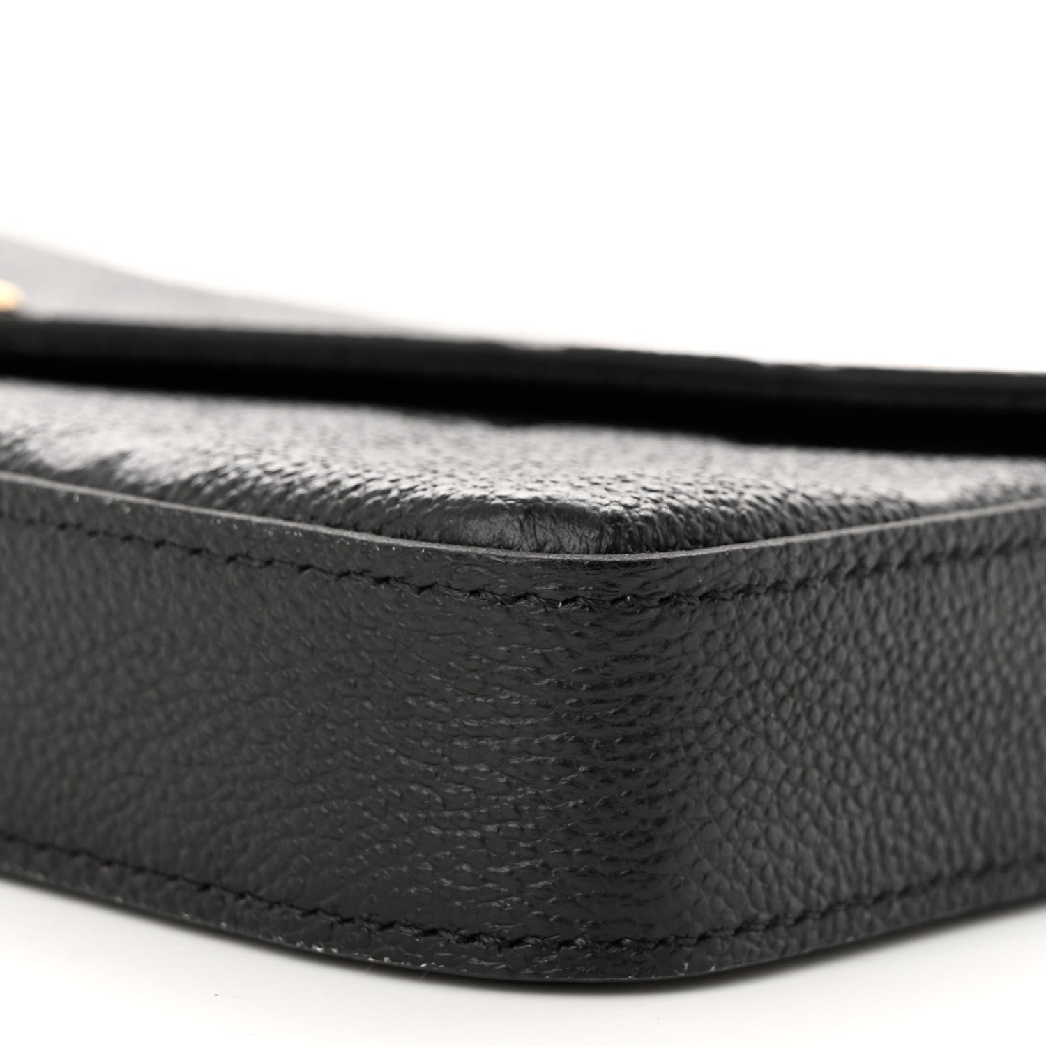 Louis Vuitton Empreinte Pochette Felicie Chain Wallet Black 10 of 11