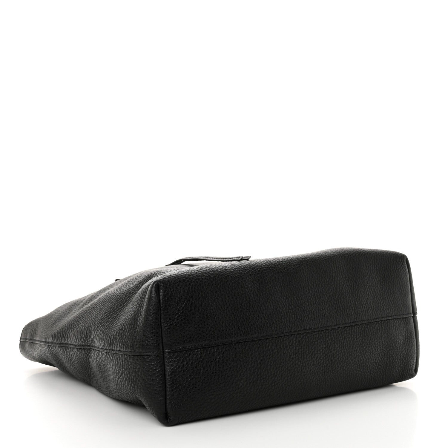 Prada Vitello Daino Shopping Tote Black 4 of 9