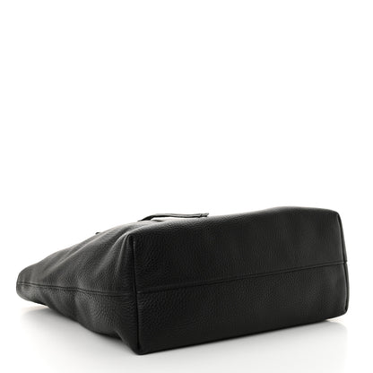 Prada Vitello Daino Shopping Tote Black 4 of 9