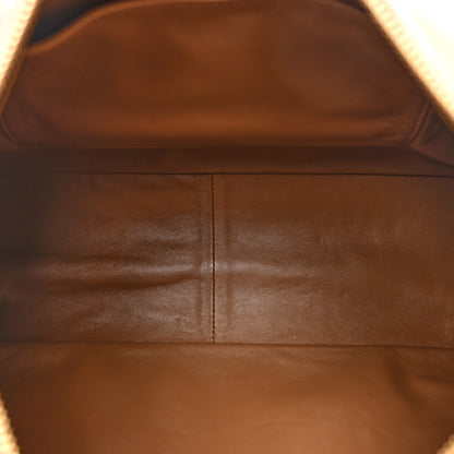 Prada Soft Calfskin Large Aimee Shoulder Bag Caramel 5 of 12
