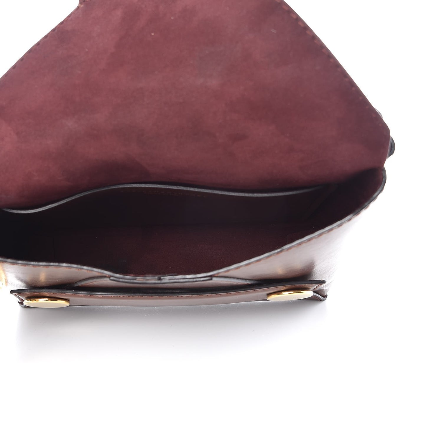 Eco Alter Nappa Small Popper Shoulder Bag Cognac