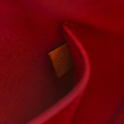 Louis Vuitton Vernis Alma BB Pomme D'Amour 7 of 14