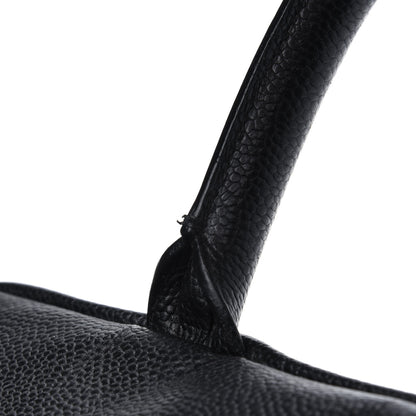 Chanel Caviar Quilted Large Bowler Black 14 of 17