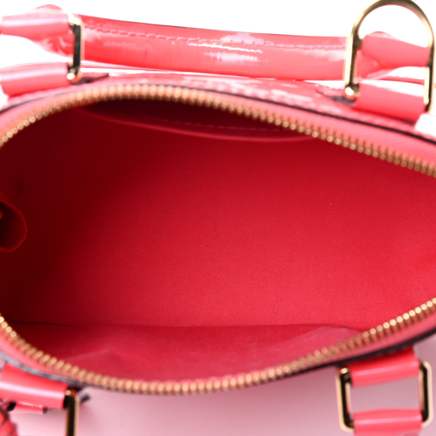 Louis Vuitton Vernis Alma BB Rose Litchi 4 of 4