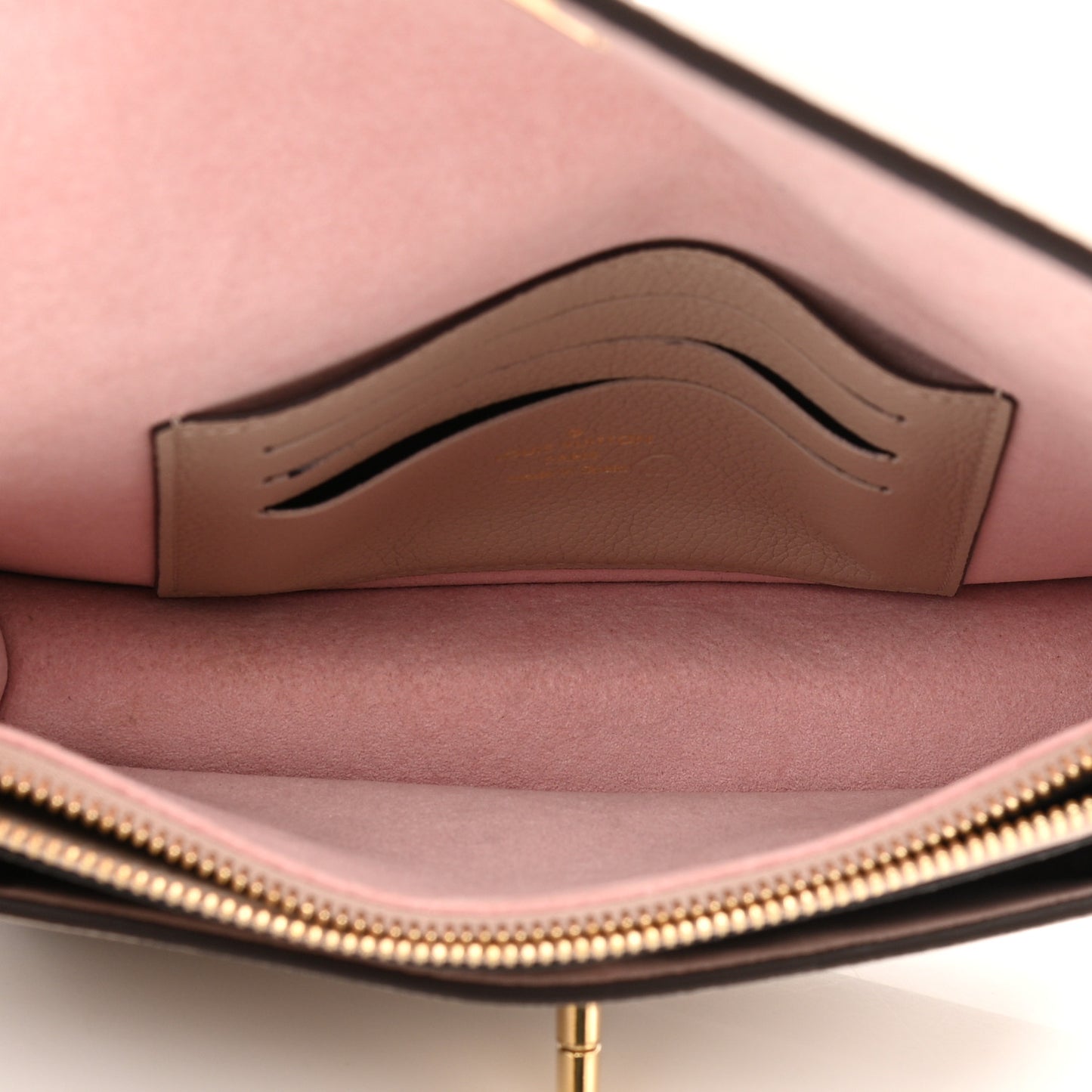 Soft Calfskin My Lockme Chain Pochette Greige