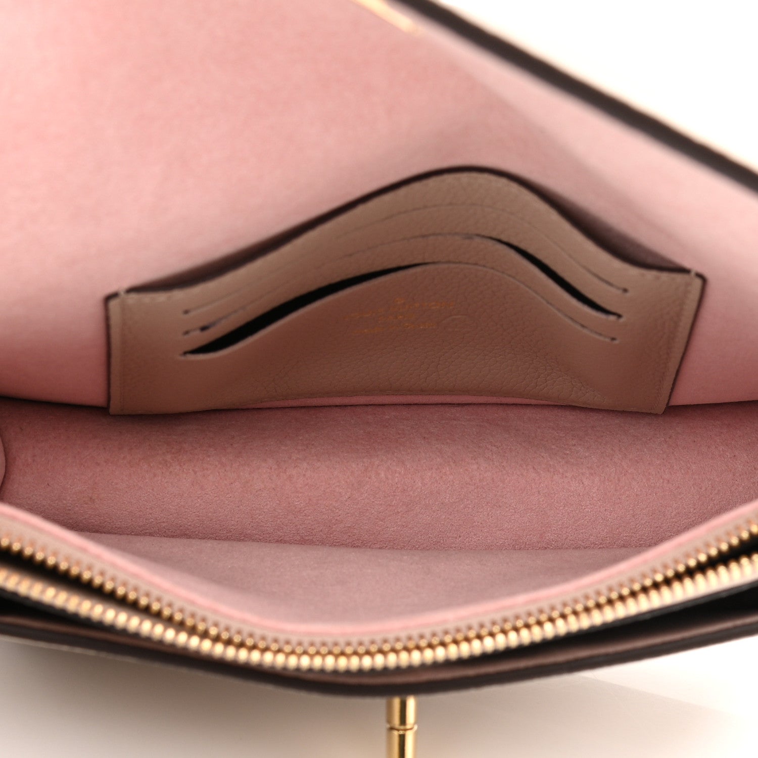 Louis Vuitton Soft Calfskin My Lockme Chain Pochette Greige 5 of 9
