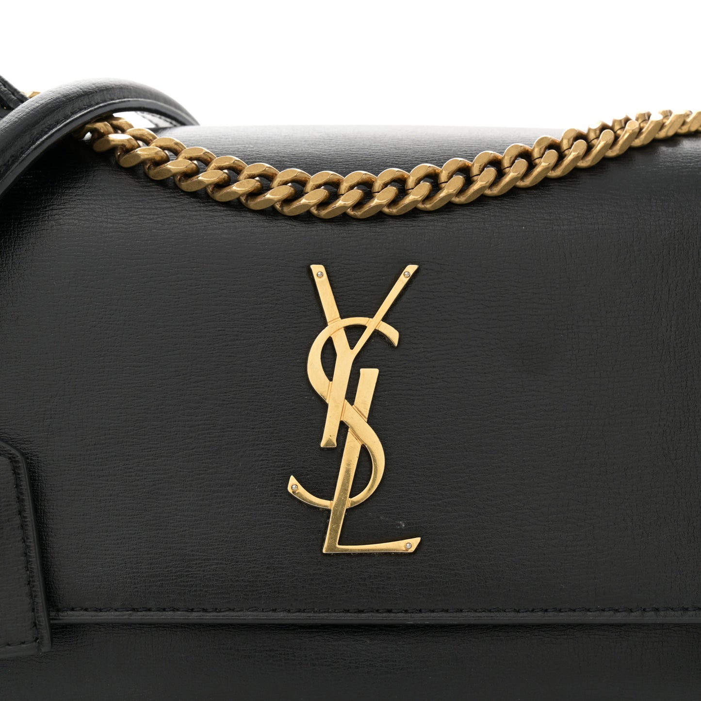 Calfskin Medium Monogram Sunset Sunset Black