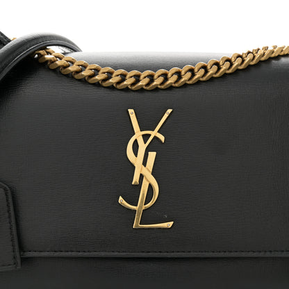 Saint Laurent Calfskin Medium Monogram Sunset Sunset Black 8 of 12