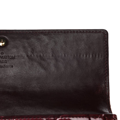 Louis Vuitton Vernis Sarah Wallet Amarante 9 of 17
