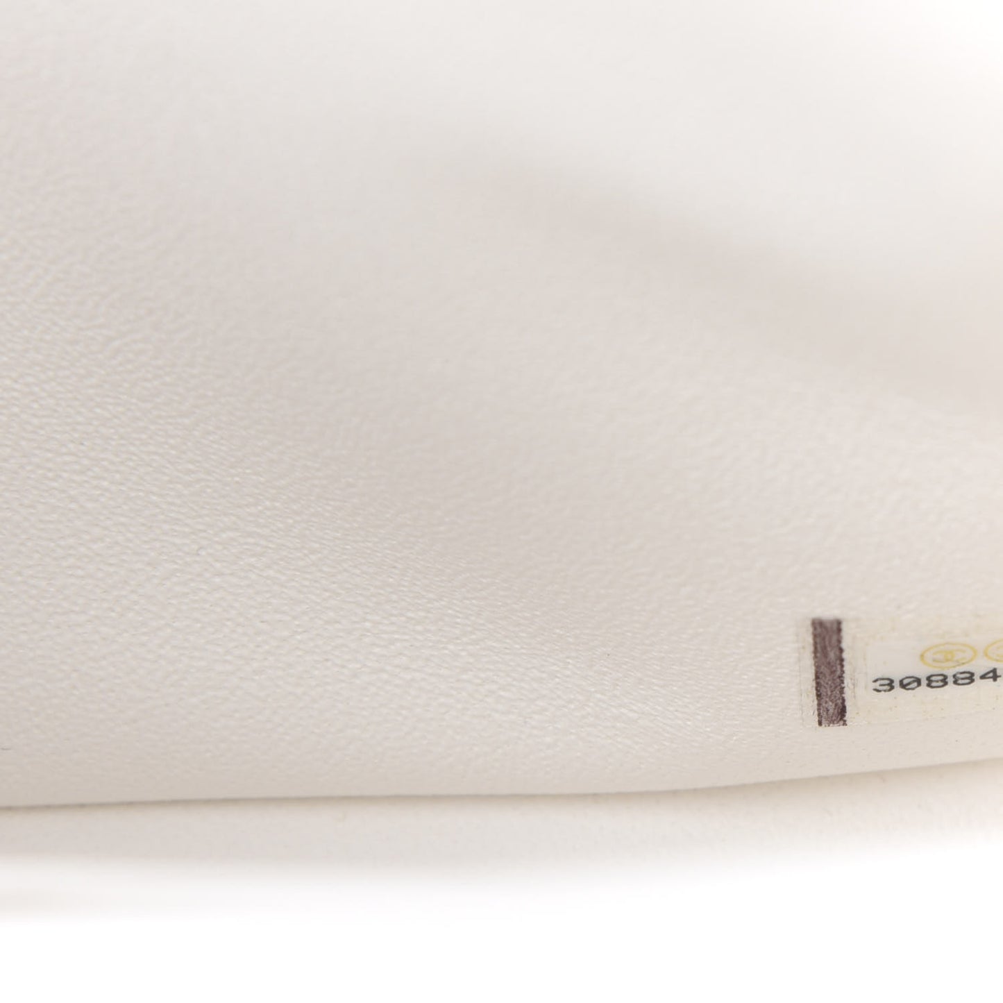 Caviar Quilted Small Double Flap White