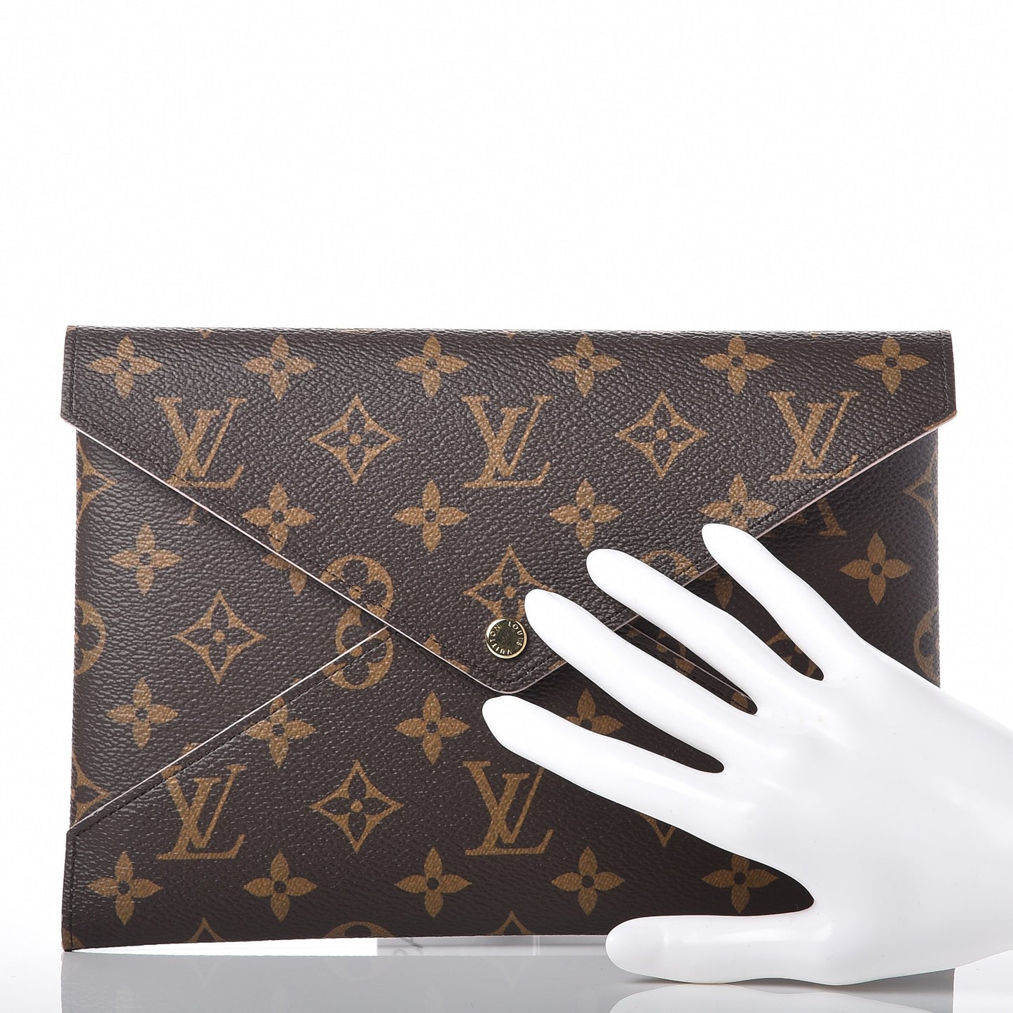 Monogram Large Kirigami Pochette Insert Rose Ballerine