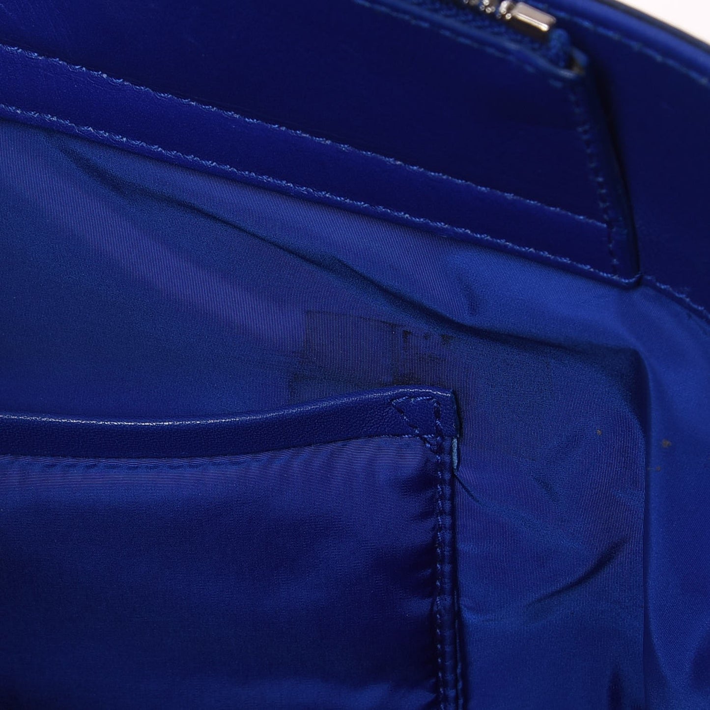 Nylon S Navy Cabas Electric Bleu