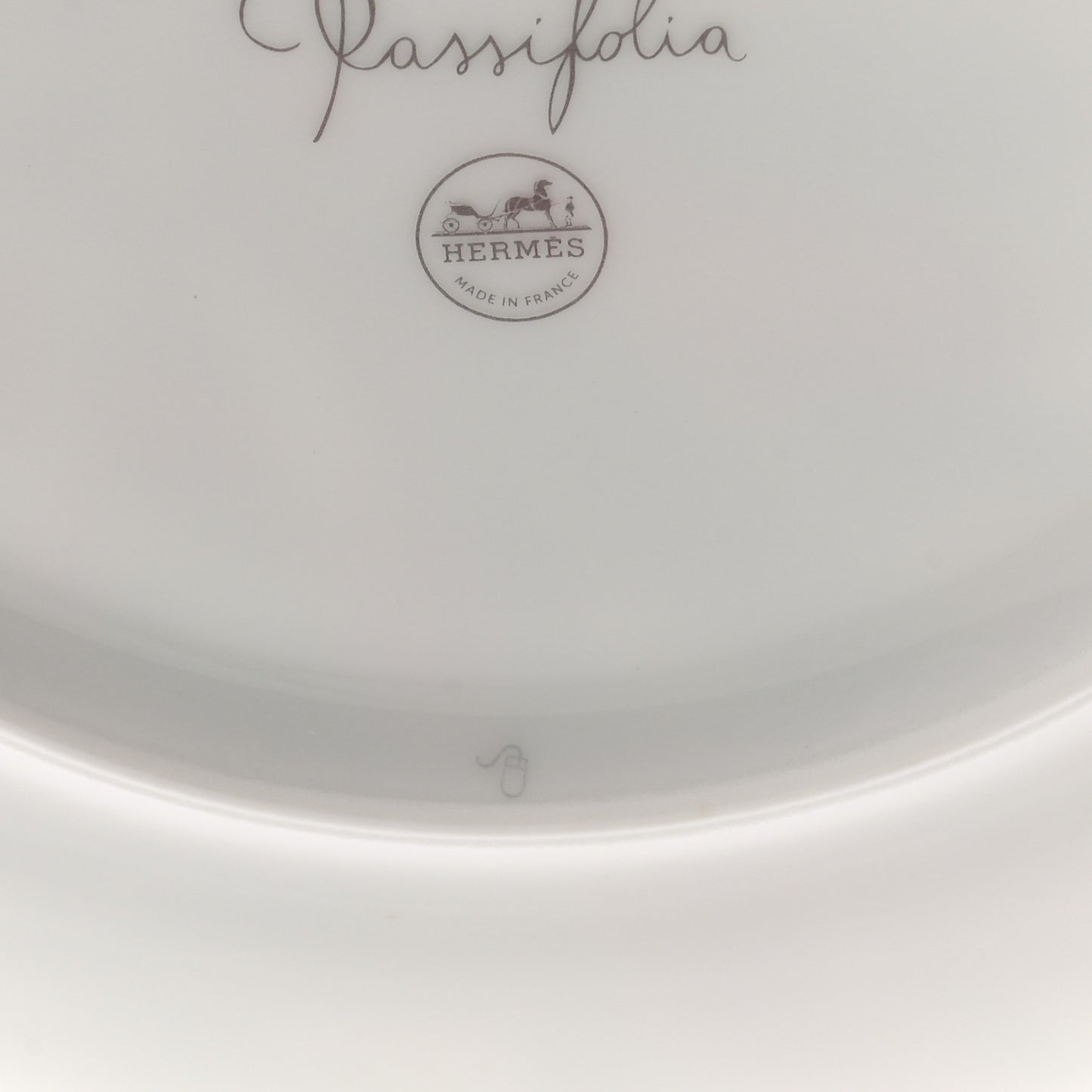 Porcelain Passifolia Dessert Plate N°1 Set of 2