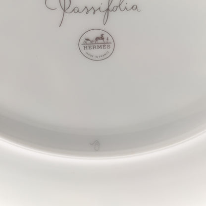 Hermes Porcelain Passifolia Dessert Plate N°1 Set of 2 7 of 8
