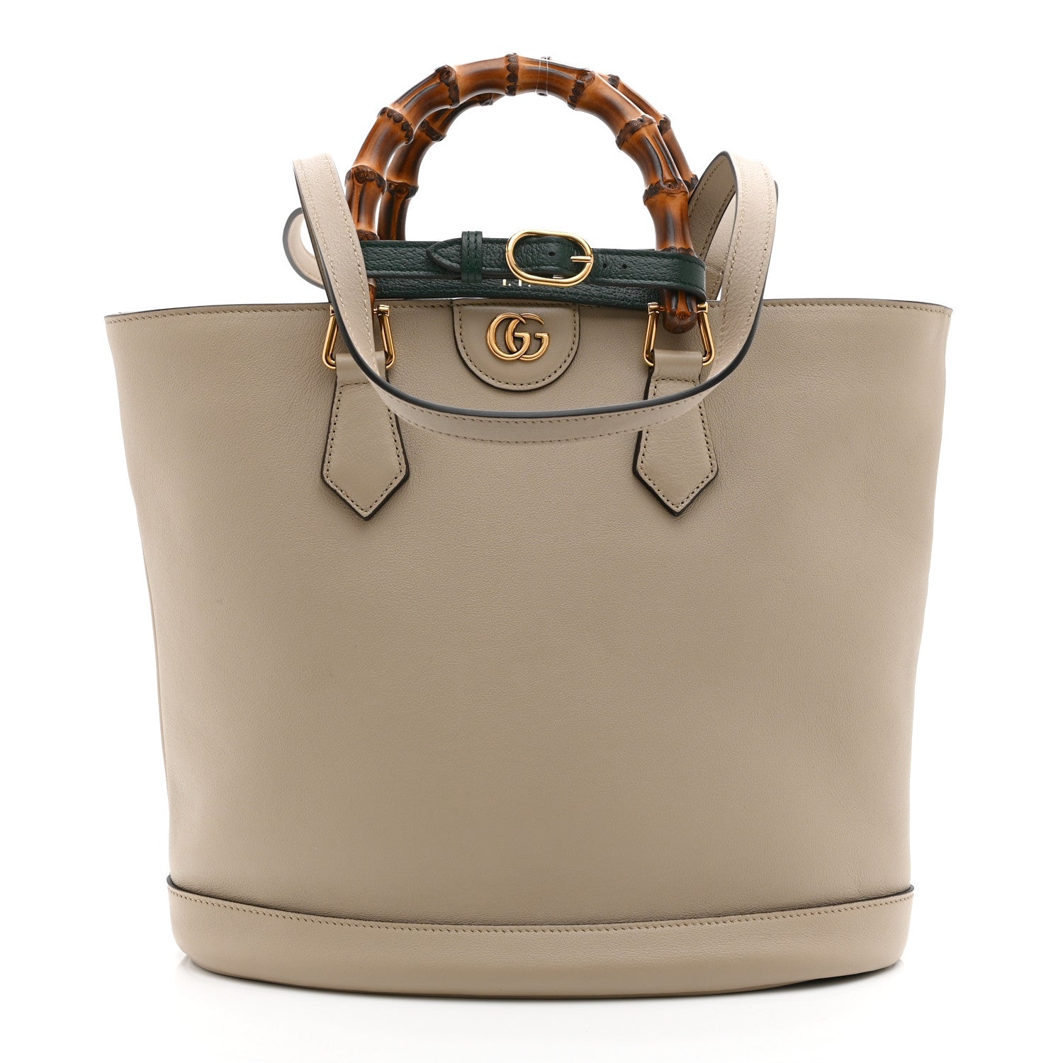 Gucci Calfskin Medium Diana Round Tote Bag Oatmeal 1 of 11