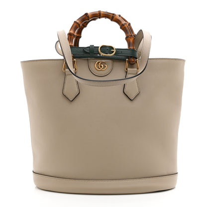Gucci Calfskin Medium Diana Round Tote Bag Oatmeal 1 of 11
