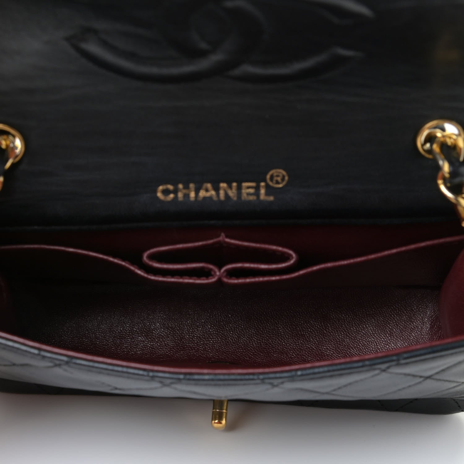Chanel Lambskin Quilted Mini Flap Black 5 of 14