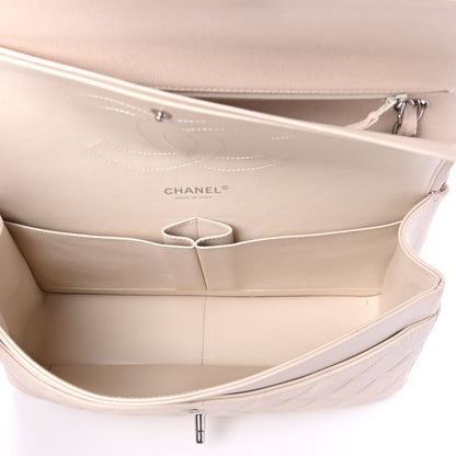 Chanel Caviar Quilted Jumbo Double Flap Light Beige 4 of 4
