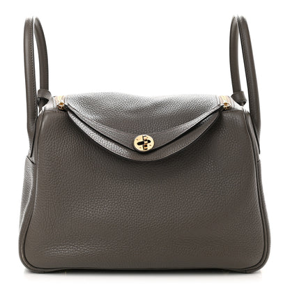 Hermes Taurillon Clemence Lindy 30 Etain 1 of 13