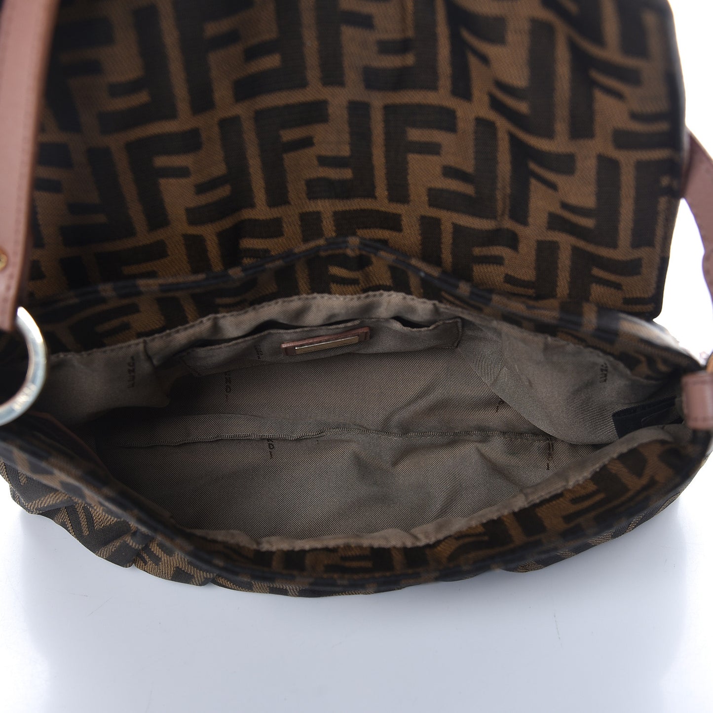 Zucca Cuoio Lucido Small Chef Shoulder Bag Tobacco Bois de Rose