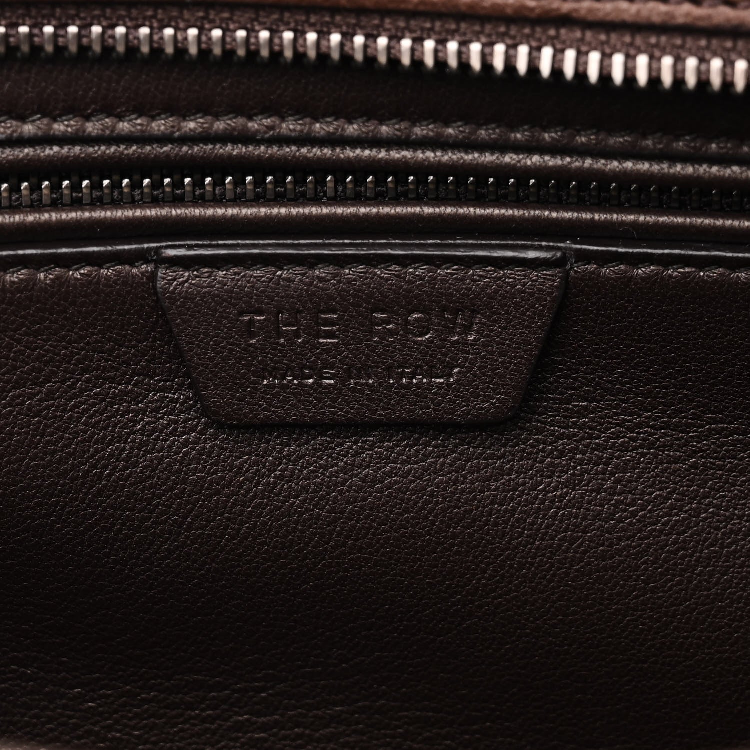 The Row Domino Bag Dark Chocolate 6 of 9