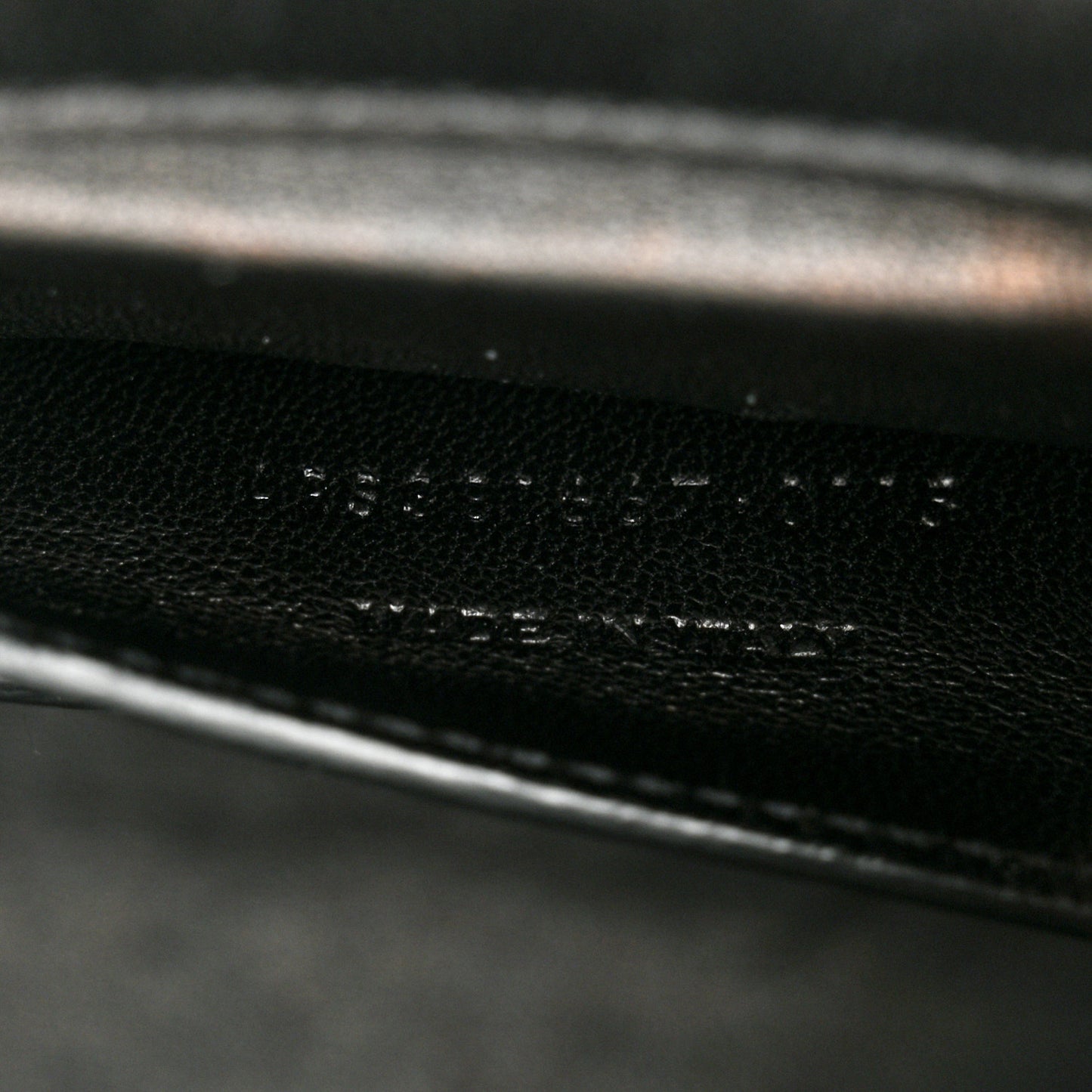 Lambskin Matelasse Chevron Medium Monogram Satchel Black