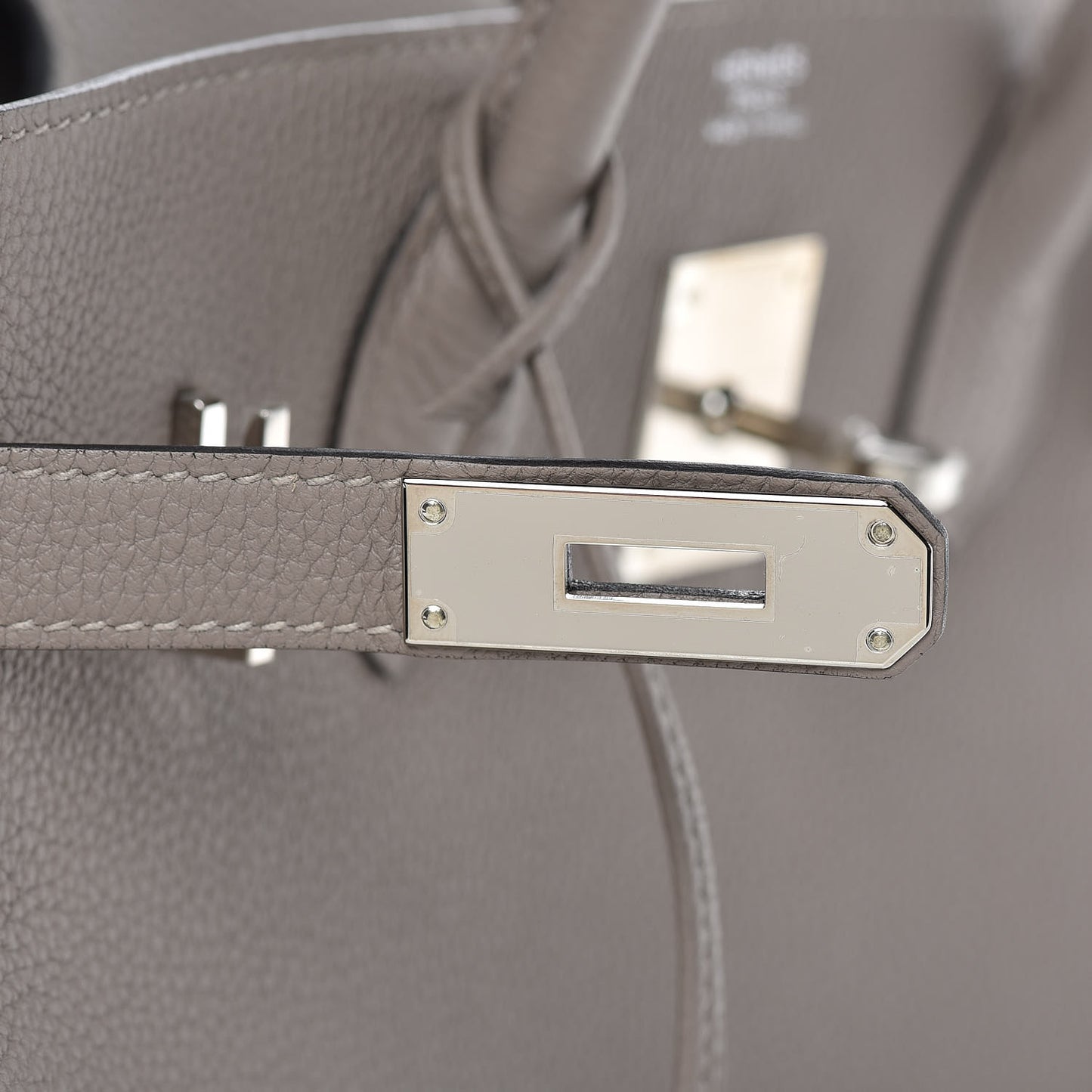 Togo Birkin 30 Gris Asphalte
