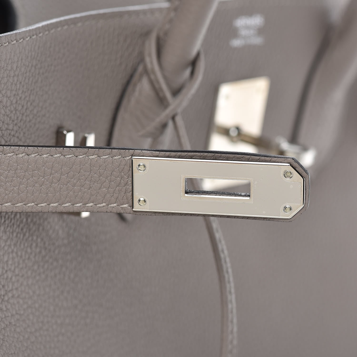 Hermes Togo Birkin 30 Gris Asphalte 15 of 31