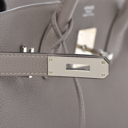 Hermes Togo Birkin 30 Gris Asphalte 15 of 31