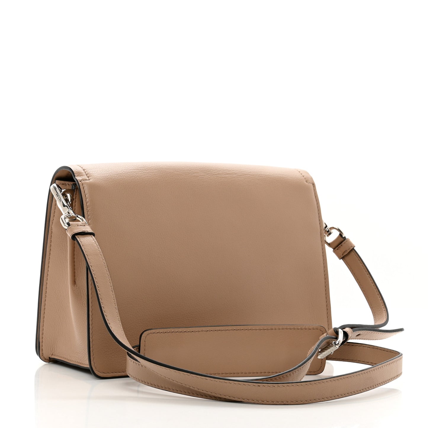 Glace Calf Shoulder Bag Cammeo