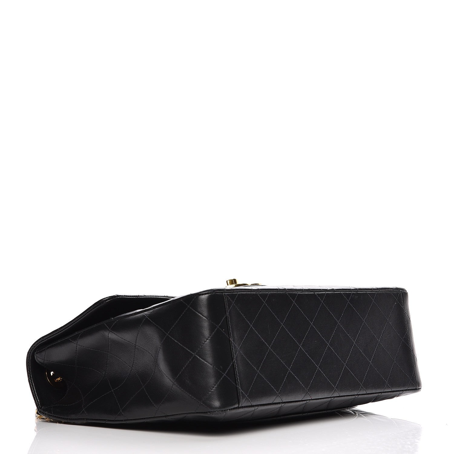 Chanel Lambskin XL Jumbo Flap Black 4 of 14