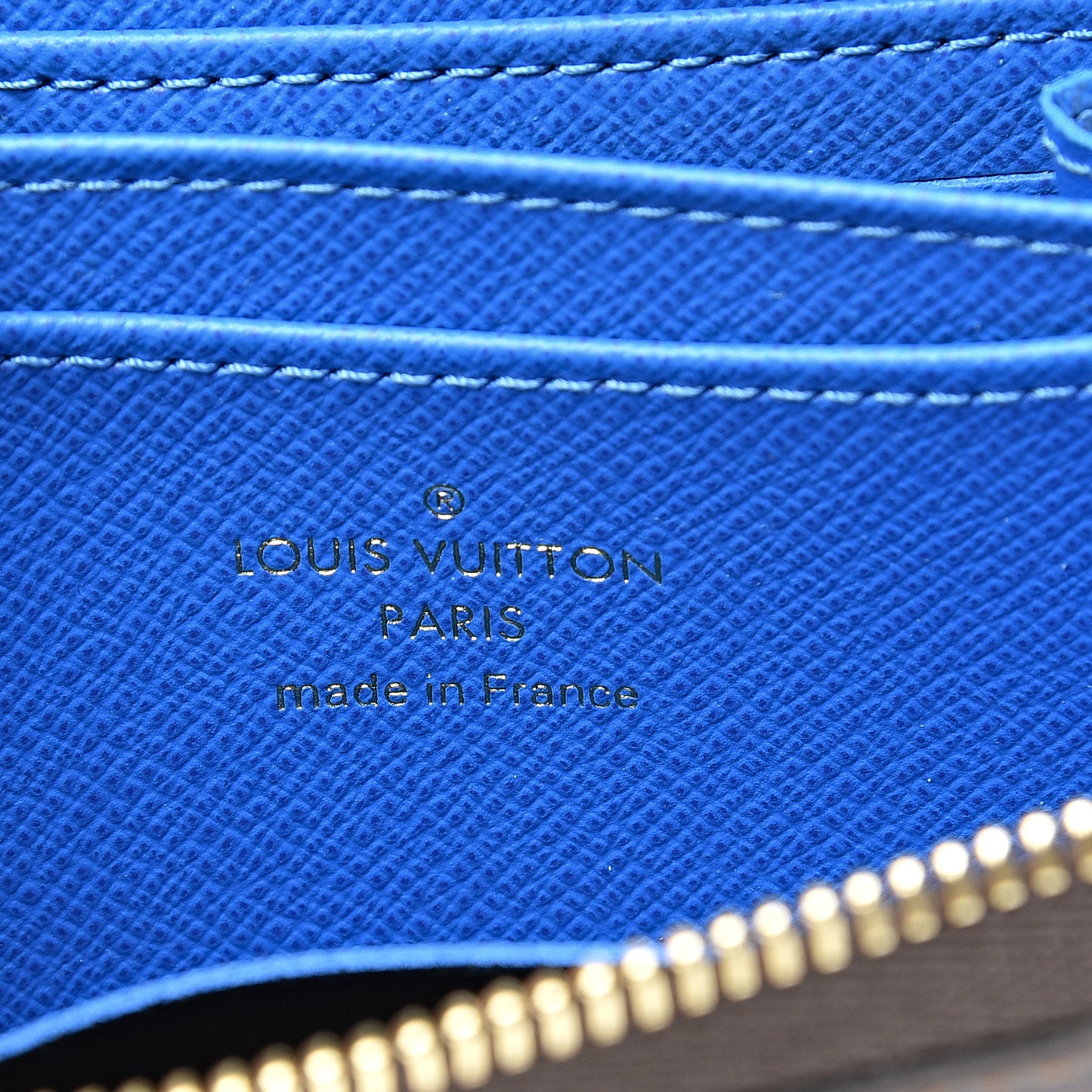 Damier Ebene 2019 Christmas Animation Zippy Coin Purse Blue