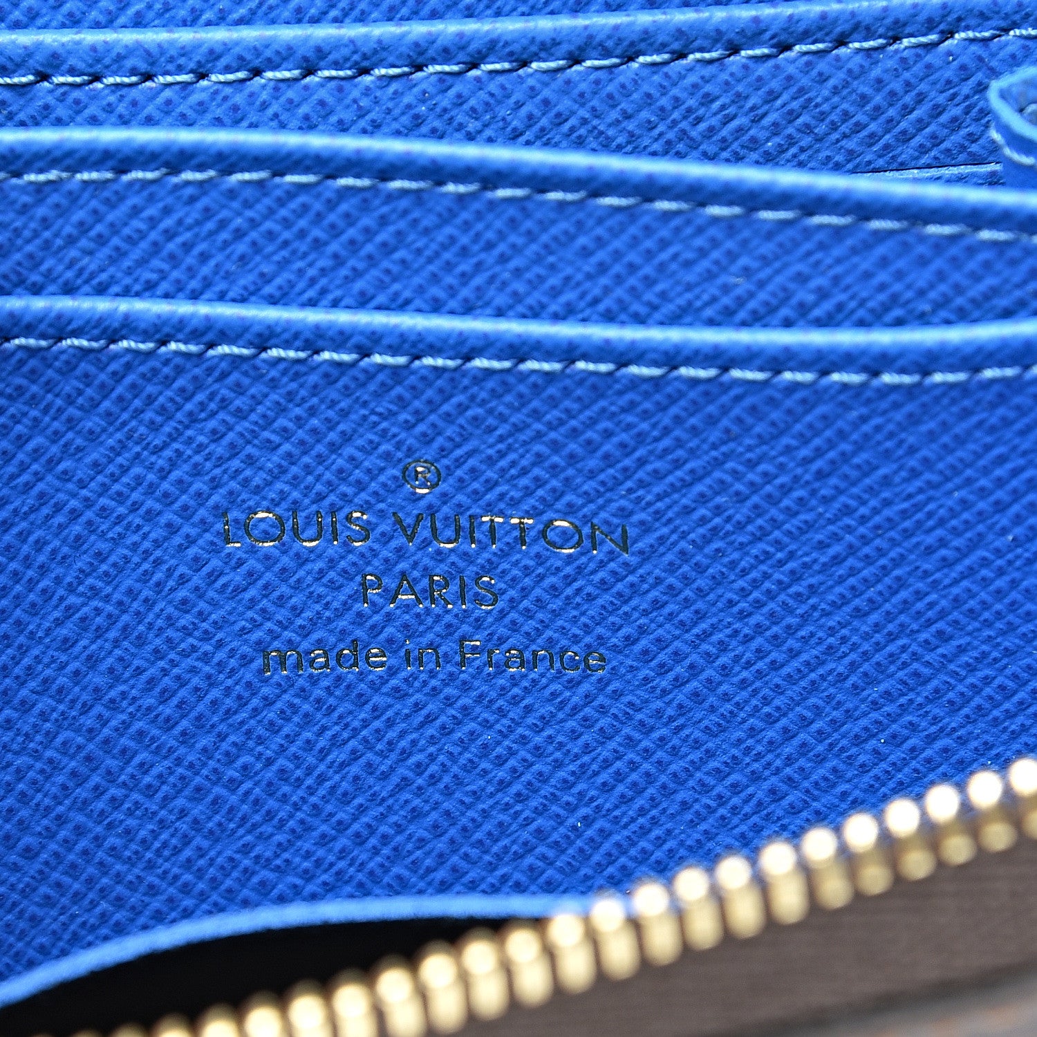 Louis Vuitton Damier Ebene 2019 Christmas Animation Zippy Coin Purse Blue 5 of 7