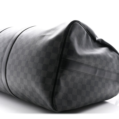 Louis Vuitton Damier Graphite Keepall Bandouliere 55 9 of 9