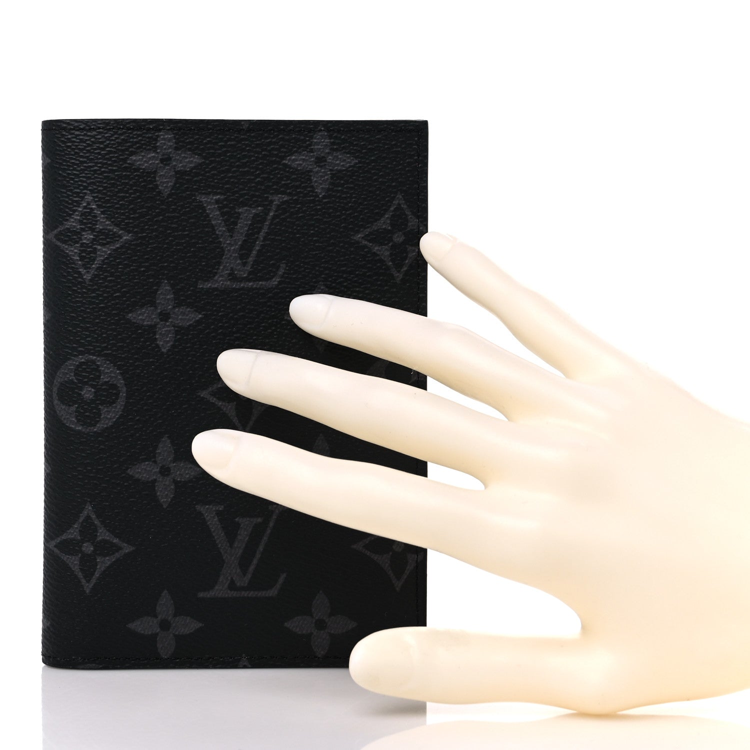 Louis Vuitton Monogram Eclipse Passport Cover 2 of 6