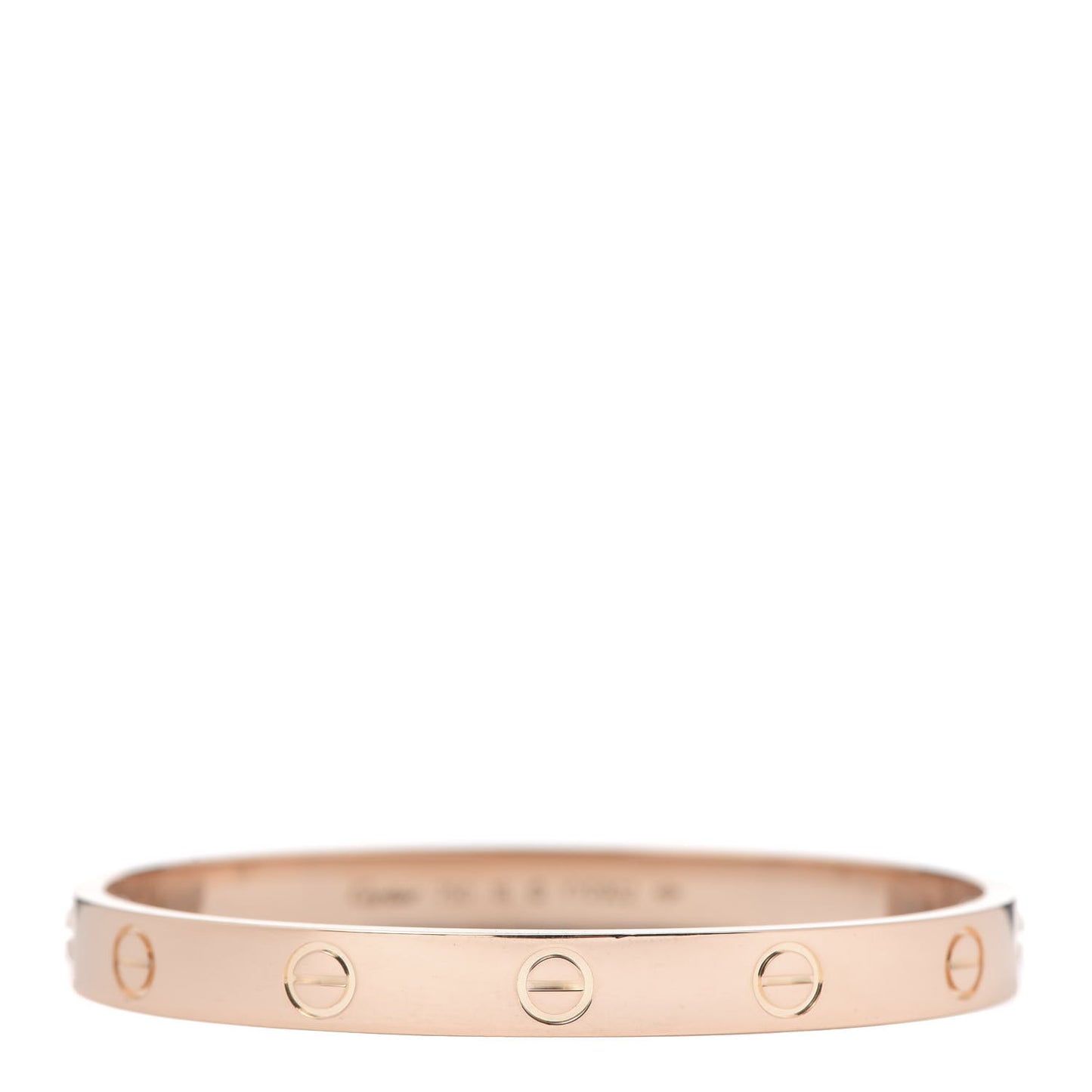 18K Pink Gold LOVE Bracelet 16