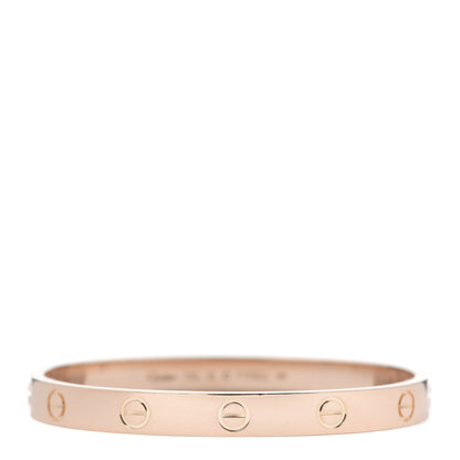 Cartier 18K Pink Gold LOVE Bracelet 16 1 of 7