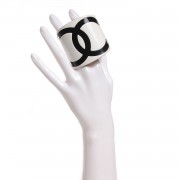 Resin CC Cuff Black White
