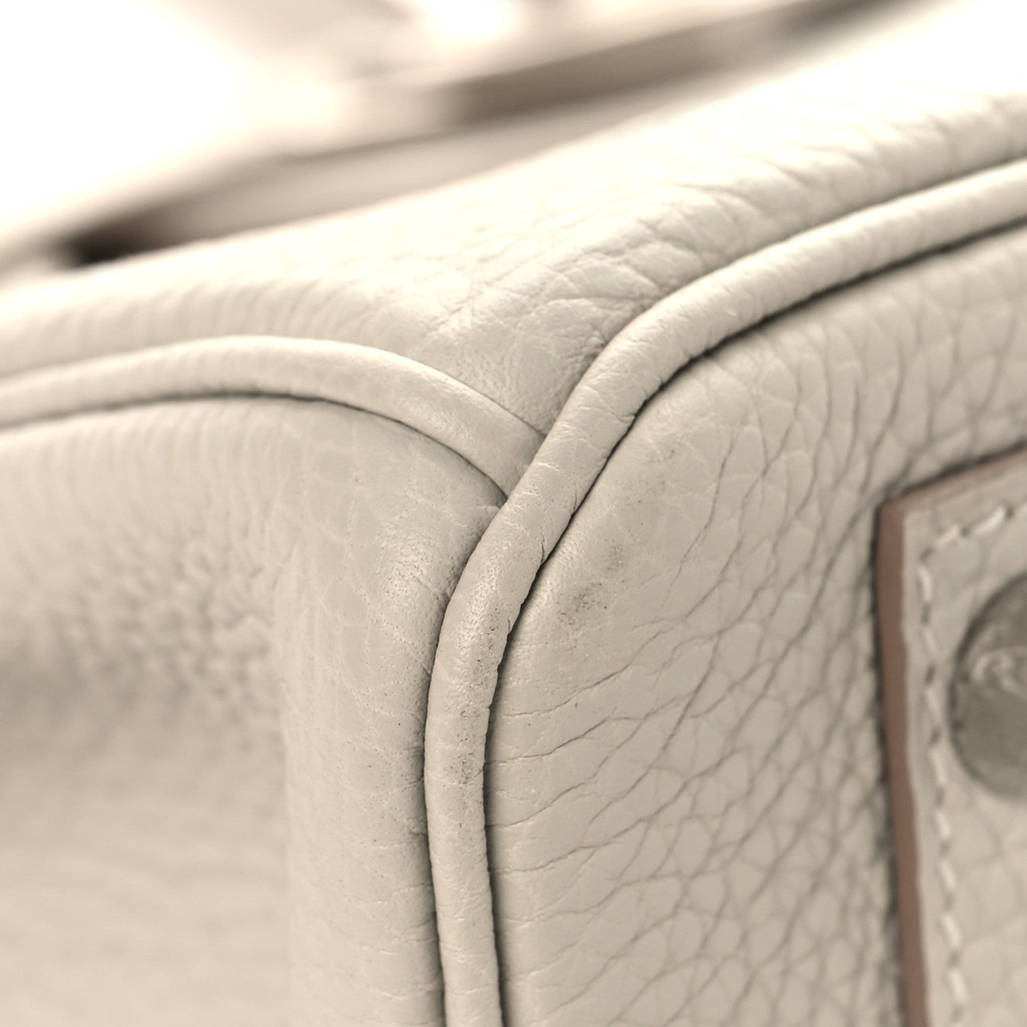 Hermes Togo BIRKIN 30 Gris Perle 9 of 13