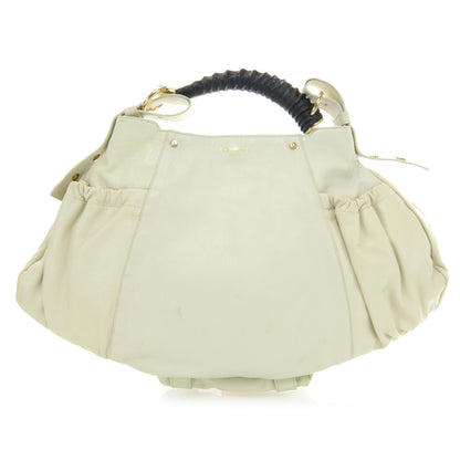 Saint Laurent Leather Mala Mala Horn Bag 3 of 8