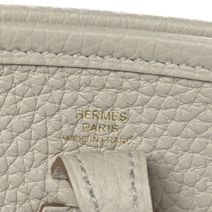 Hermes Taurillon Clemence Amazone Evelyne TPM Beton 7 of 10