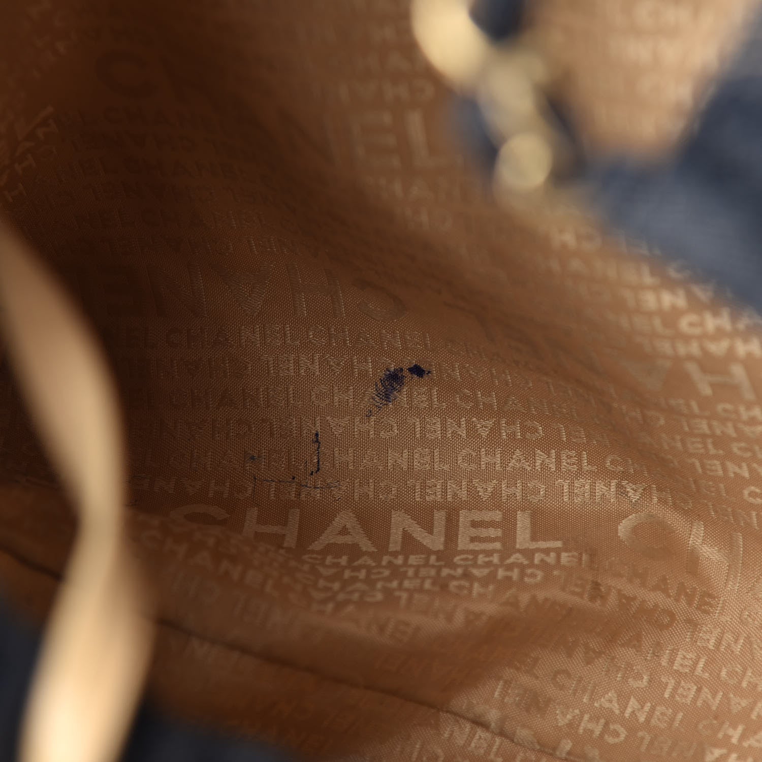 Chanel Denim XL Coco Cabas Tote Blue 11 of 15