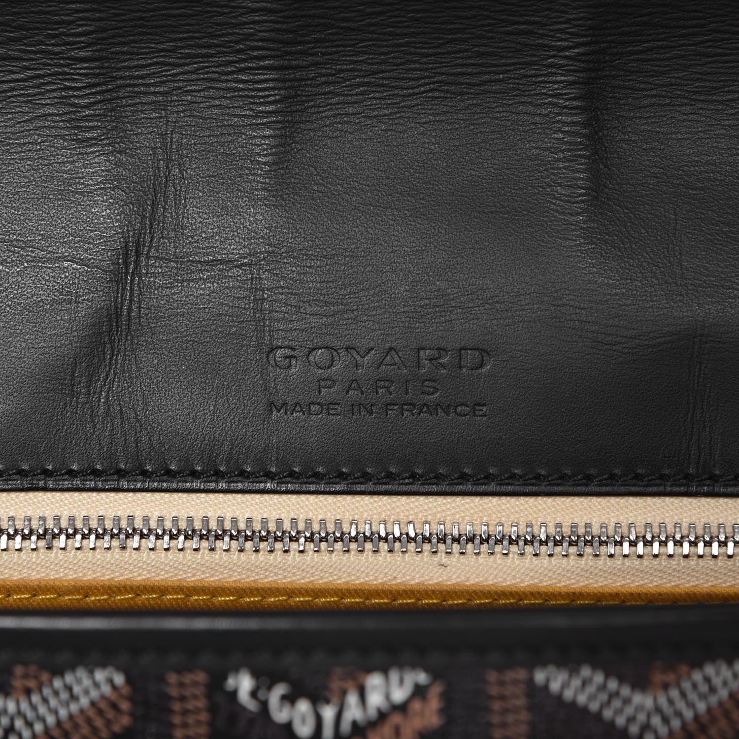 Goyard Goyardine Belvedere MM Messenger Bag Black 6 of 7