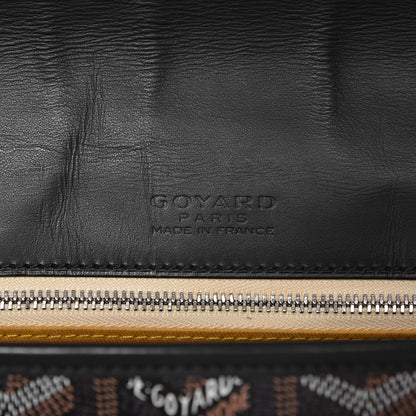 Goyard Goyardine Belvedere MM Messenger Bag Black 6 of 7