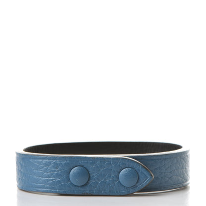 Louis Vuitton Taurillon Press it Bracelet 19 Bleu Canard 3 of 6