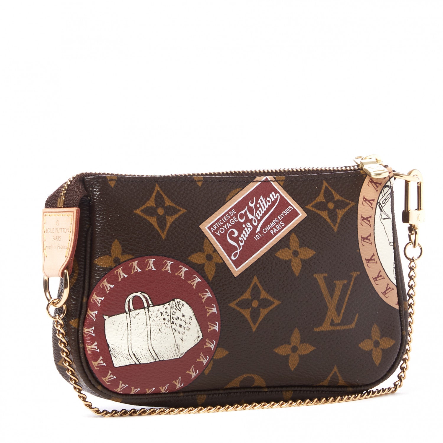 Louis Vuitton Monogram Patch Mini Pochette Accessories 2 of 8