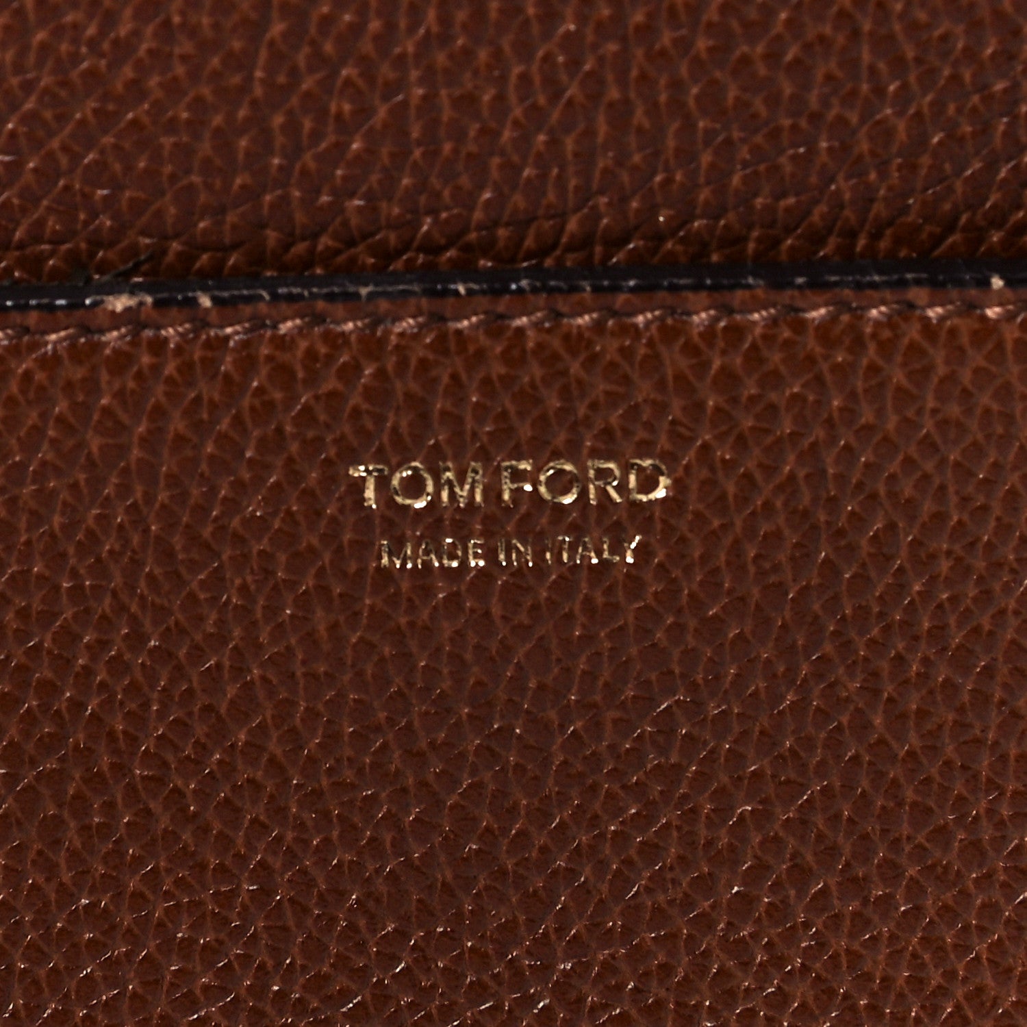 Tom Ford Pebbled Calfskin Mini Jennifer Crossbody Bag Caramel 5 of 9