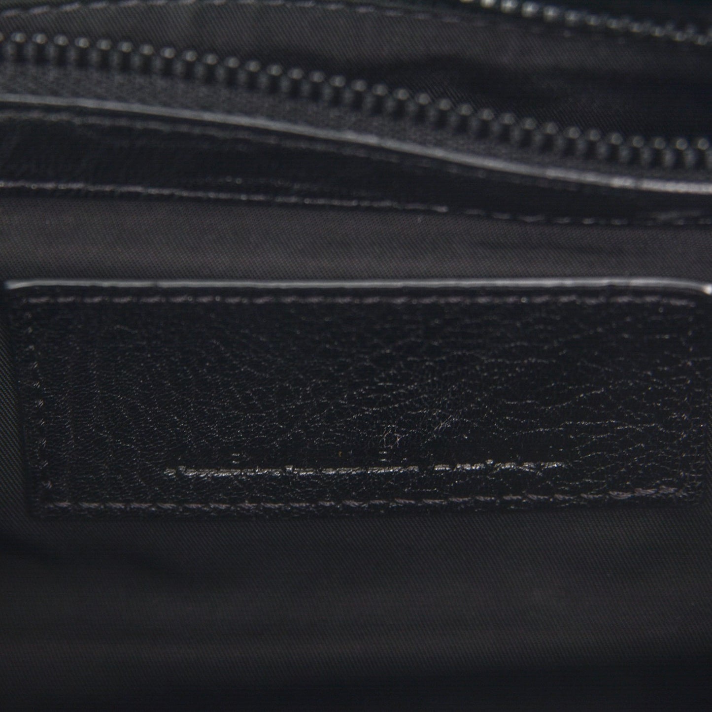 Pebbled Lambskin Rockie Black Matte Black Hardware